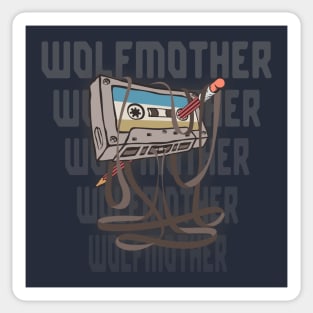 Wolfmother Cassette Sticker